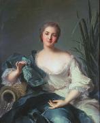 Jean Marc Nattier Portrait of Madame Marie oil painting reproduction